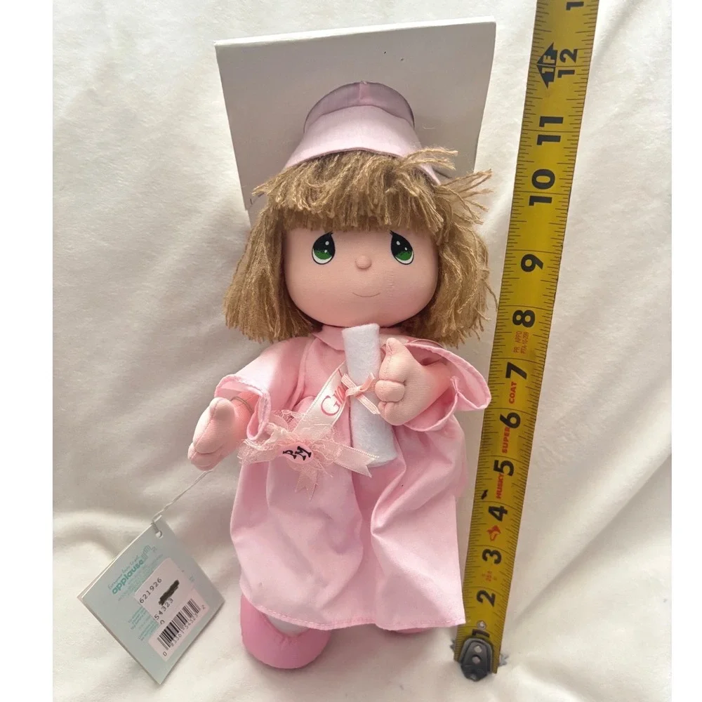Precious Moments Friendship‎ Dolls Graduation Edition Pink Plush Doll 13